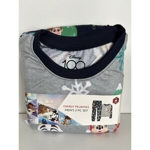Disney 100 family Christmas Pajamas-Men's Medium (32-34)